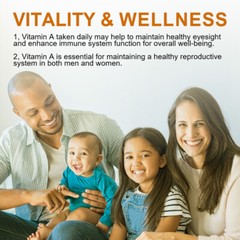 Vitamin A 10000 IU, 500 Softgels, Non-GMO, Gluten Free