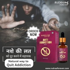 Ayurvedic Anti De-Addiction Drop Quit Smoking, Drinking Alcohol Nasha Mukti 30ml