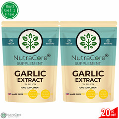 Garlic Capsules 550mg( 3% Allicin)Fermented Garlic Extract-Immune Support-90Caps