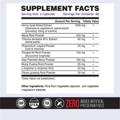 Gorilla Muscle Supplement Endurance, Libido & Muscle Support,Energy Booster