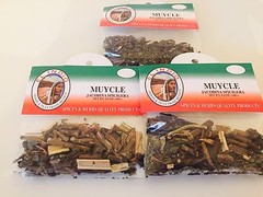 New Muicle Herbs 3 bags 1.2 oz.Muycle Hierbas Mexicanas El Indio Jacobina