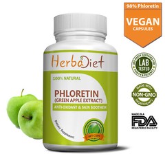 PHLORETIN 98% Apple Extract Capsules Skin Care Cosmetic Ingredient Polyphenols