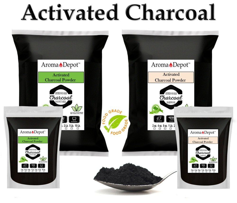 Activated Charcoal Powder 100% Pure Natural FOOD GRADE Teeth Whitening