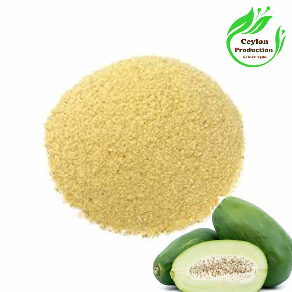 Organic Green Papaya Powder Dried Carica Papaya Natural Health Supplement pure