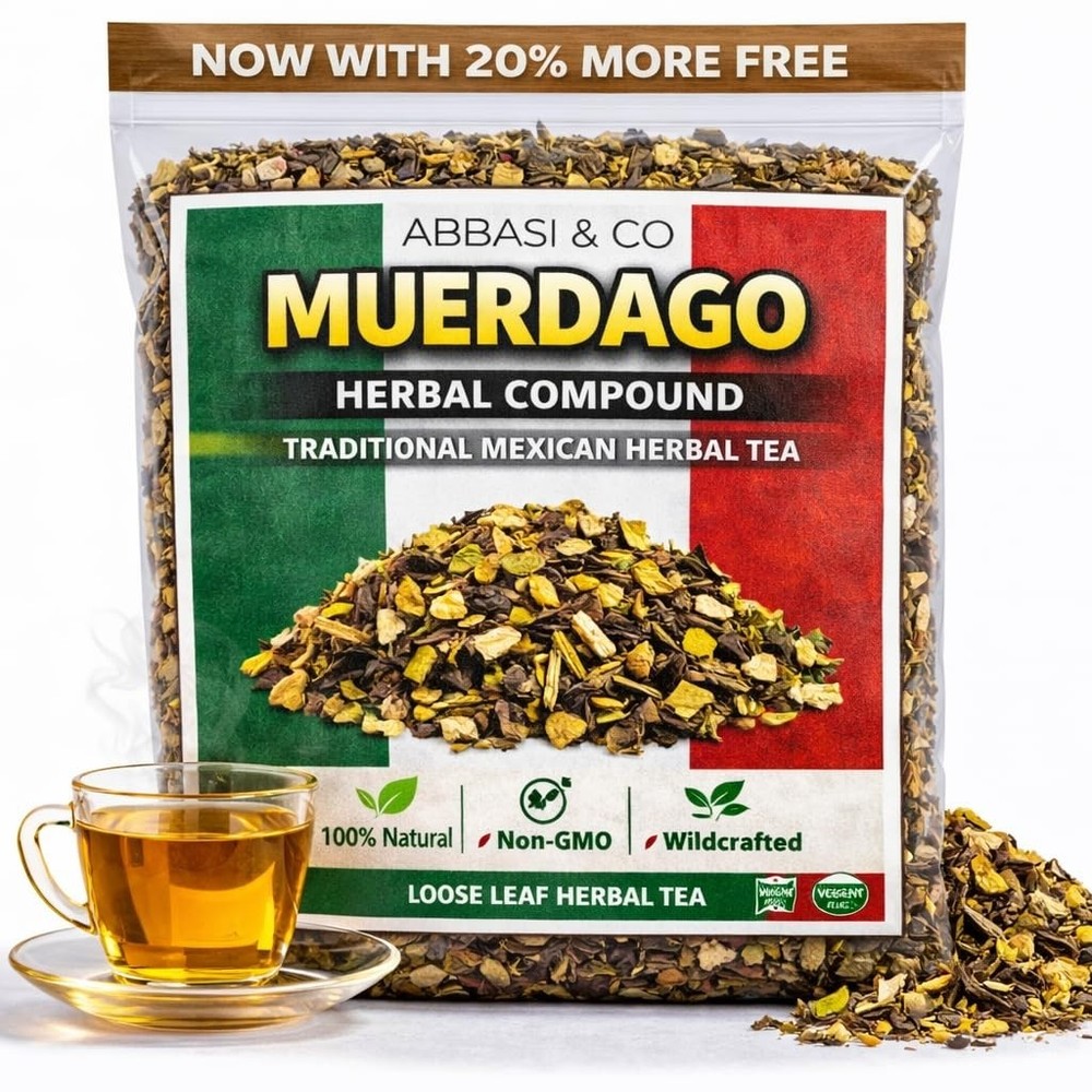 4oz Muerdago Hierba Te/infusion, muérdago, mistletoe herb, injerto de mezquite