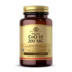 Vegetarian CoQ-10 200 mg 30 V Caps By Solgar