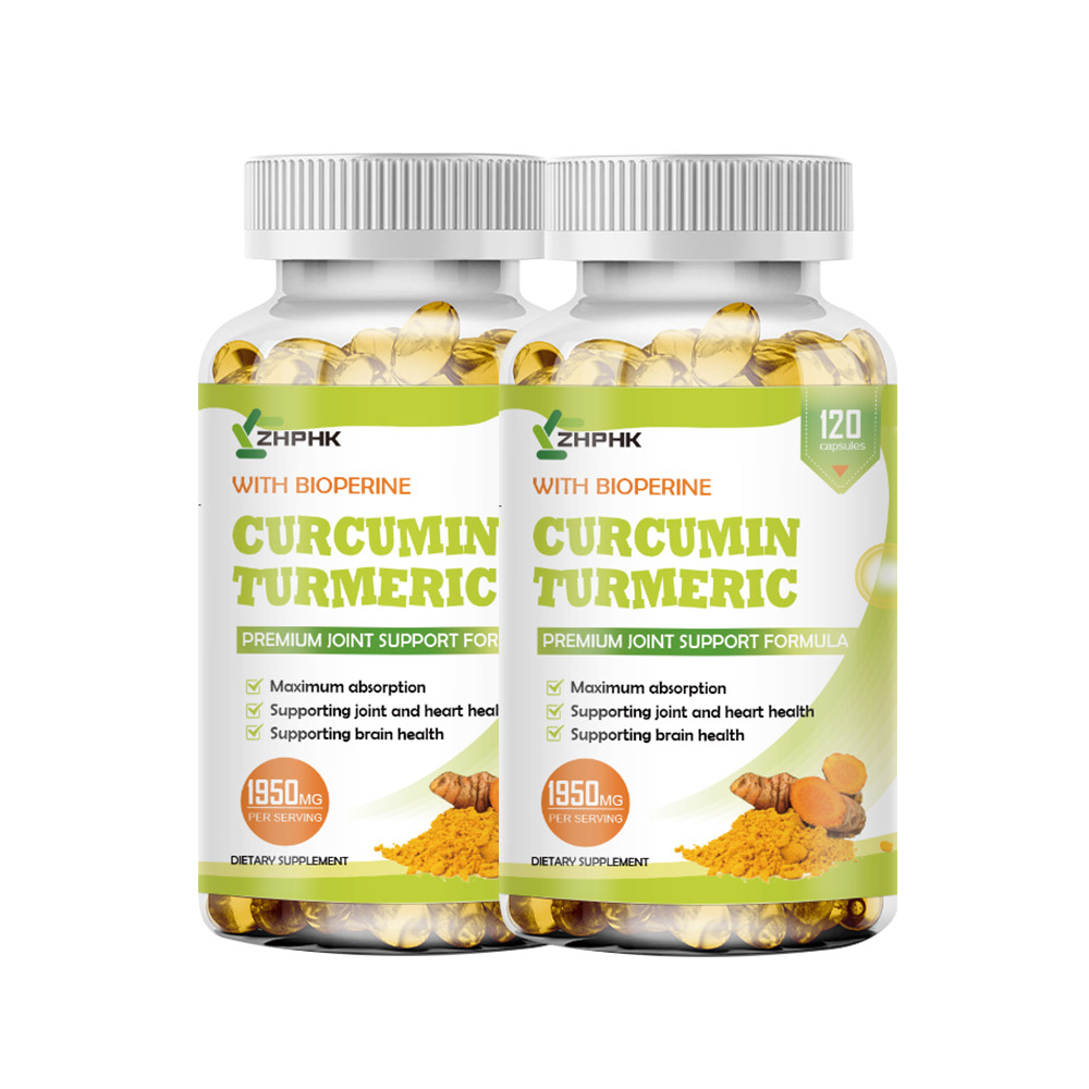 Turmeric Curcumin 1950mg with Ginger & Black Pepper for High Absorption 240 Caps