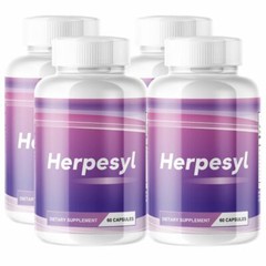 Herpesyl Stop The Spread Heal From The Outside In – 4 Bottles 240 Capsules