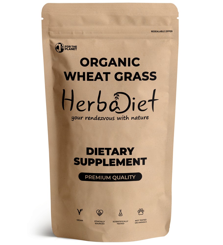 Organic Wheatgrass Powder RAW Natural Superfood Detox Cleanse Weight Loss Diet