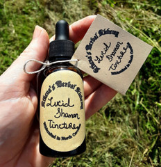 Lucid Shaman Tincture, Lucid Dream, Organic, Blue Lotus, Mugwort, Calea Z,