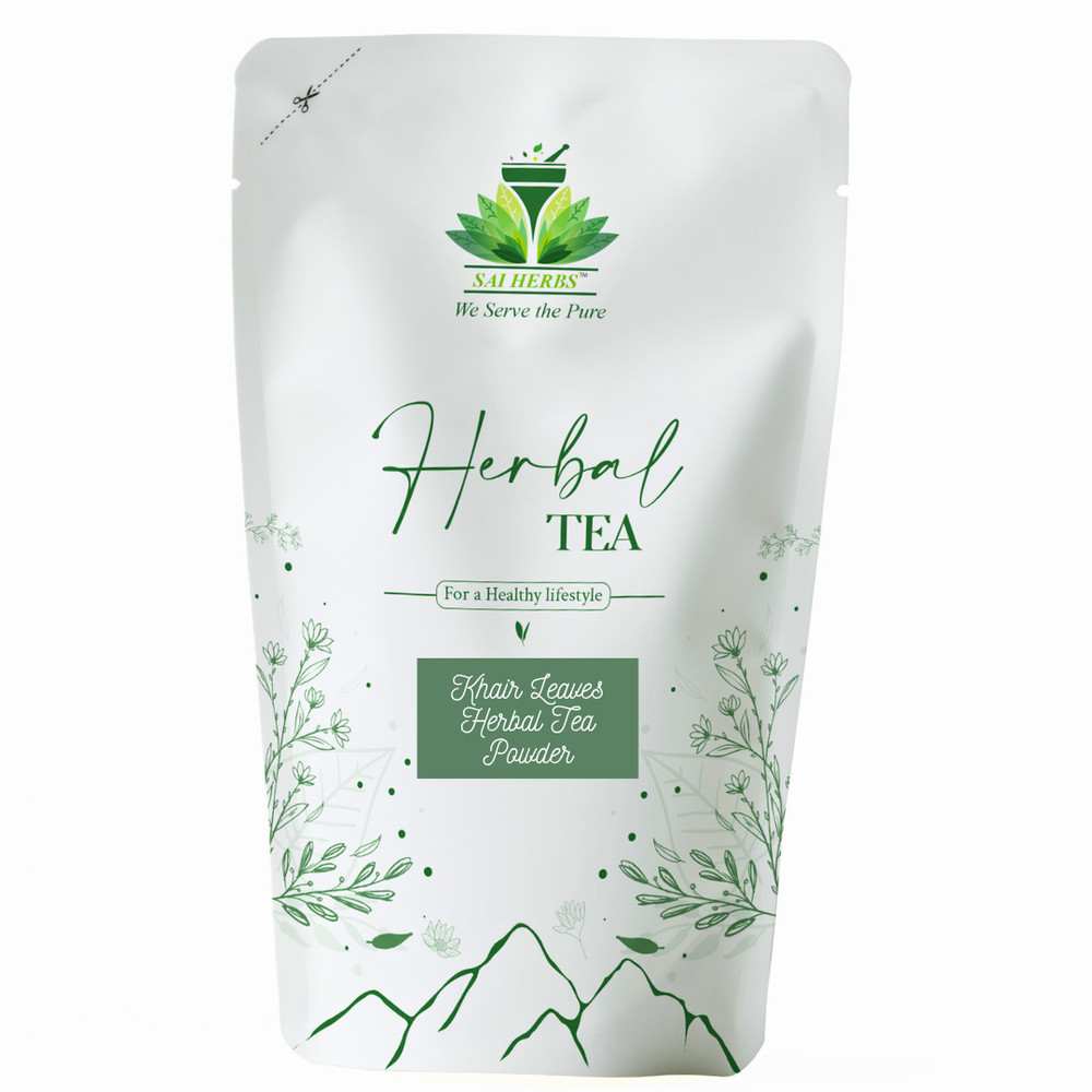 SAI HERBS Khair Leaves Herbal Tea Powder – Good For Health