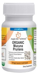 ORGANIC Mucuna Pruriens Seeds Capsules Natural Levo Dopa Dopa mine