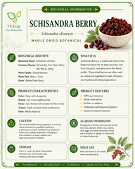 Schisandra Berry Herb Organic | Whole Wu Wei Zi 1oz/4oz/8oz Natural