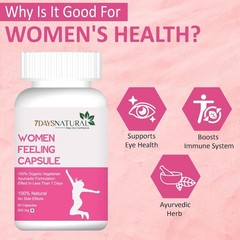 7DAYS Woman Feeling Capsule for Stamina Advance formula Vitamins 500mg.(60Caps)