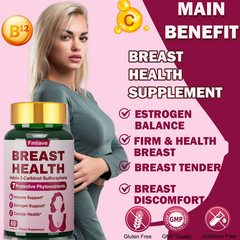 Estrogen Supplement for Women Increase Estrogen, Hormone, Energy 60 Capsules USA