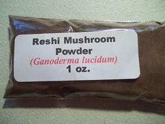1 oz. Reishi Mushroom powder (Ganoderma lucidum)