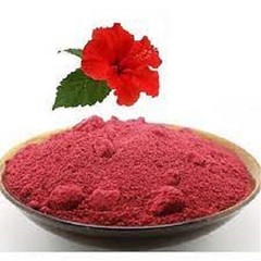 Organic Hibiscus Flowers FINE POWDER Hibiscus Sabdariffa Vibrant Red Non-GMO
