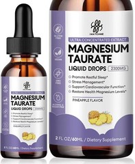 60ml Magnesium Taurate Liquid Drops Magnesium Potassium 2300mg(VB6 Mg Q10)
