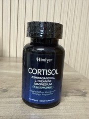 Cortisol Support – Ashwagandha Rhodiola L-Theanine – Stress & Mood Balance