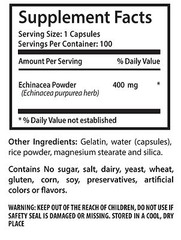 Glycoproteins Extract – Echinacea 400mg – Reduce Inflammation Caps 1B