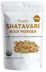 Shatavari Root Powder, USDA Organic (Asparagus racemosus) Ships free 4, 8, 16 oz