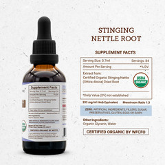 Secrets Of The Tribe Stinging Nettle Root Tincture Alcohol-FREE