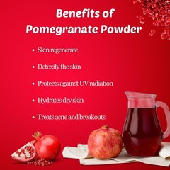 Caffeine-Free 114g Pomegranate Juice Powder – Gluten-Free, Healthy & Delicious