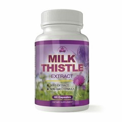 Milk Thistle Extract Liver Supplement & Skinny Sleep Support Weight Management