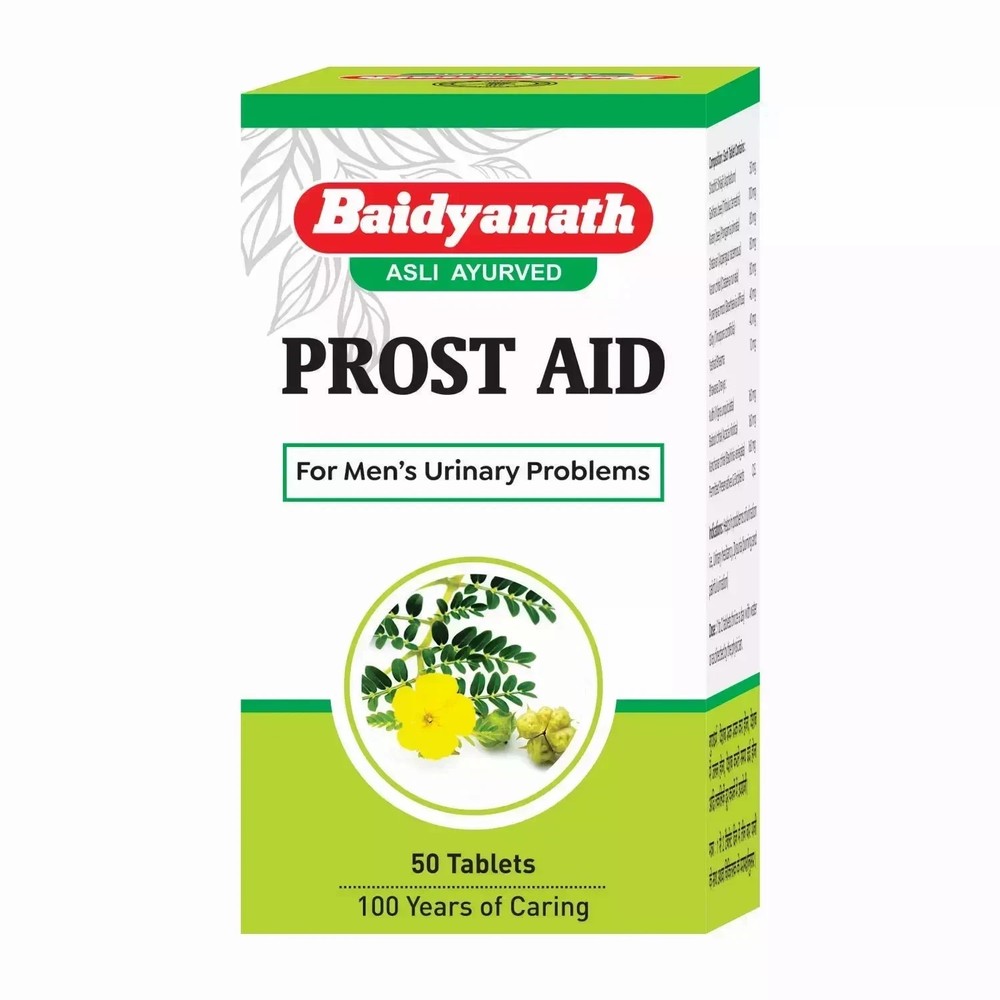 Baidyanath Prostaid 50 Tabs With Long Expiry & Free Shipping