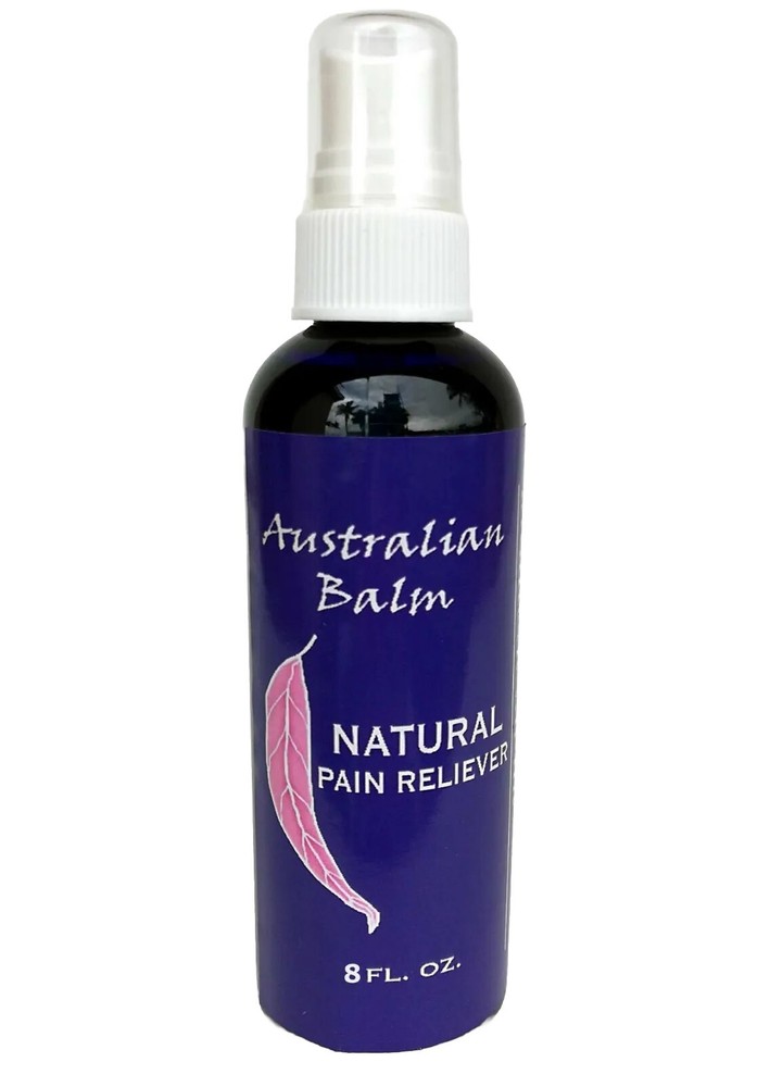 Natural Pain Reliever Oil Australian Balm 8 oz. Pain + Respiratory Problems