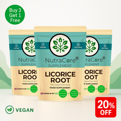 Licorice Root Capsules 8000mg-(10% Glycyrrhizic Acid )Vegan & Digestion Support