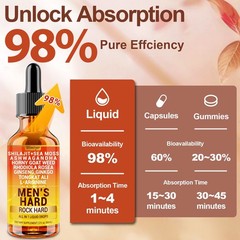 MEN’S HARD Liquid drops-Herbal essence – exercise, endurance, energy, endurance