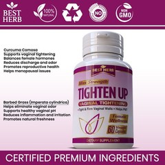 Female Tighten Up Vaginal Tightening Pills Supplement All Natural Stop Odor PMS