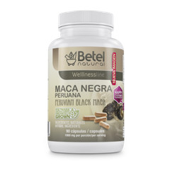 Organic Black Maca/Maca Negra Capsules by Betel Natural – Healthy Libido Support