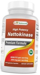 High Potency Nattokinase 4000 FU Per Serving/ 200 mg per 240 Count (Pack of 1)