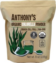 USDA Organic Chlorella Powder – Pure Green Superfood for Heart & Detox