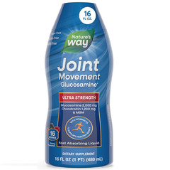 Nature’s Way Ultra-Strength Joint Movement Glucosamine Liquid, Glucosamine, Chon