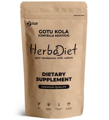 Gotu Kola Extract Powder Centella Asiatica 20% Asiaticosides Anxiety Depression