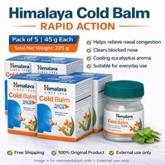 5X Himalaya Cold Balm 45g Herbal Relief Comfort Support