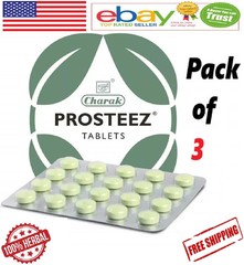 3X Charak Prosteez 20 Tabs Each With Long Expiry & Free Shipping