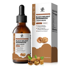 Parasite Cleanse Tincture/Extract-Wormwood, Black Walnut Hull, Clove 2oz