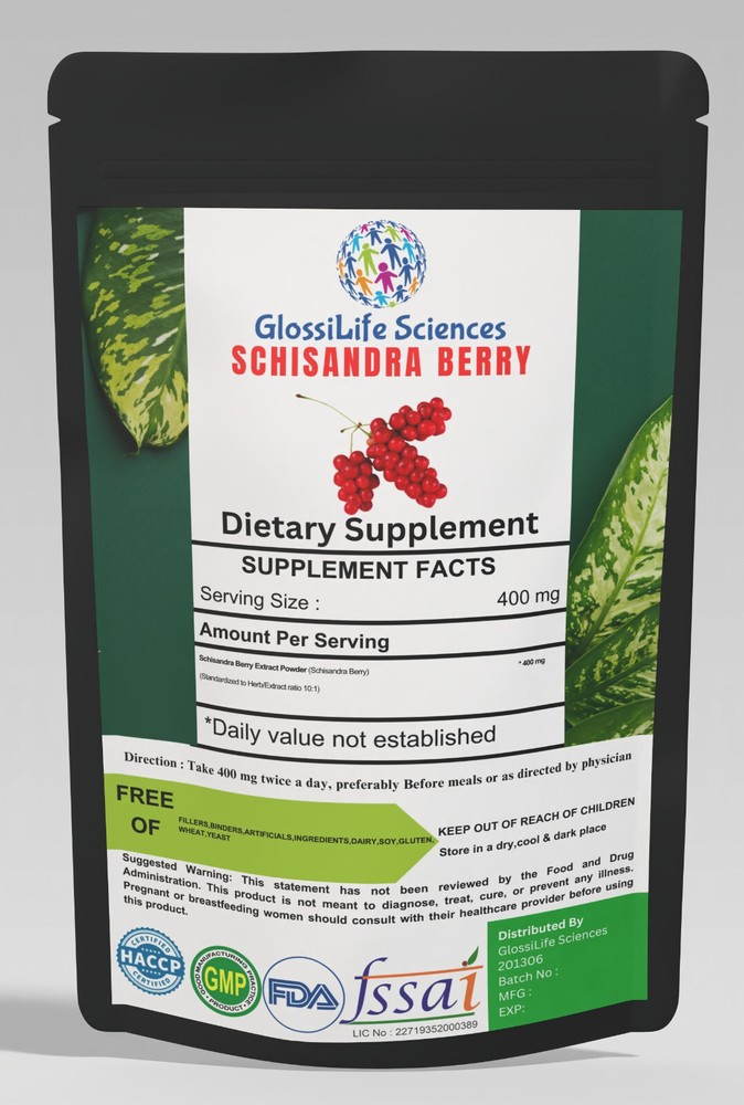 Schizandra Berry 10:1 Extract Powder Schisandra Chinesis Schisandrins