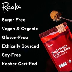 8oz Organic Single-Origin Cacao Powder – Unsweetened, Allergen-Friendly Baking
