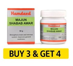 Hamdard Majun Shabab Awar 60gm Paste (BUY 3 & GET 4)