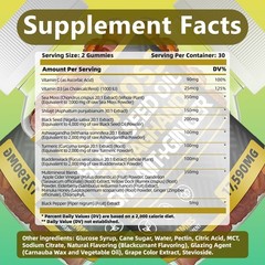 Sea Moss Gummies – Immune Health, Vitality, Energy, Smooth Skin