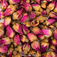 Rose Buds Whole Herbal Tea 1-32 oz Premium Dried Botanical Flowers