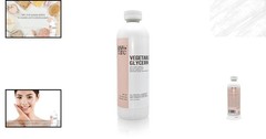Pure Vegetable Glycerin Liquid – 16 Fl Oz, Kosher & Halal for Skin & Cosmetics