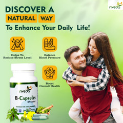 Nveda BP Control for Blood pressure, Ayurvedic Medicine, BP Control 60Capsules