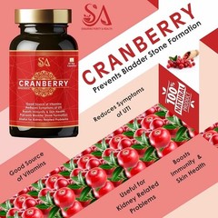 Sire Ayurveda Cranberry Capsules, 60 Capsules n995