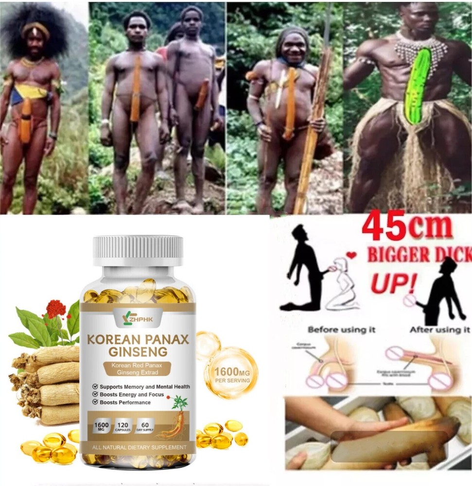 Korean Red Panax Ginseng Extrad 1600mg 120 Capsules – High Strength Ginsenoside